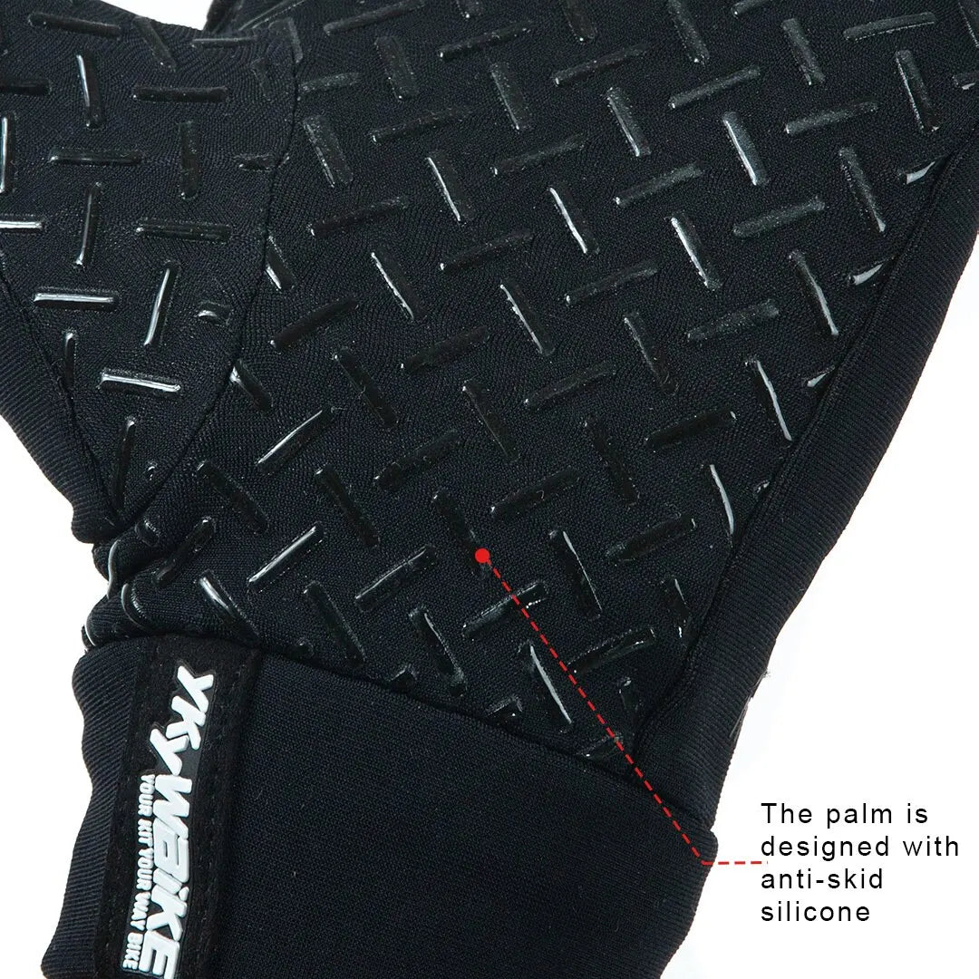 Winter Cycling Gloves – Padded Touch Screen Mittens for Outdoor Sports
