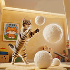 Silent Wool Cat Ball – Durable Interactive Toy for Boredom Relief and Chasing