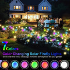 Starburst Solar Firefly Lights – Waterproof LED Lamps for Garden Path Decor