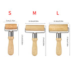 Wooden Pizza Dough Roller – Non-Stick Rolling Pin for Household Baking