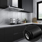 Matte White Vinyl Wallpaper – Waterproof Self-Adhesive Film for Home Decor