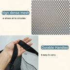 Collapsible Mesh Laundry Hamper – Breathable Pop-Up Basket for Dorm and Travel