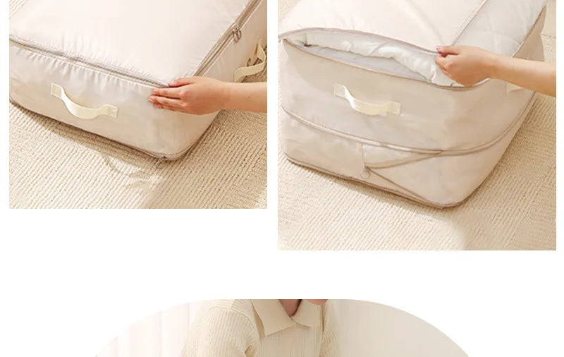 Compression Storage Bags – Double Zipper Space Saver for Bedding and Travel