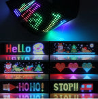 Bluetooth LED Car Sign – Programmable Scrolling Message Display for Auto Decor