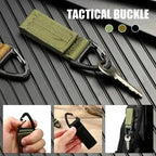 Nylon Tactical Glove Hook – Durable Carabiner Clip for Outdoor Camping