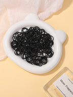 Colorful Nylon Hair Ties – 2cm Elastic Rubber Bands for Baby Girls