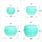 Mushroom Shape Cosmetic Jars – Refillable Travel Containers for Skincare