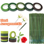 Floral Stem Wire and Tape – DIY Handmade Material for Bouquet Arranging