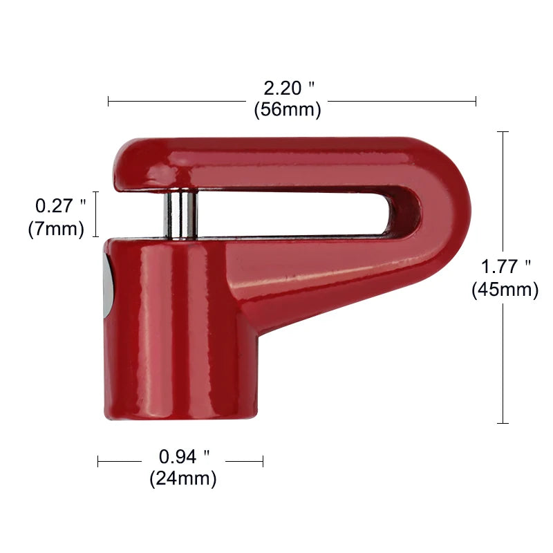 Disc Brake Lock – Anti-Theft Security for Motorcycle and Bicycle Safety