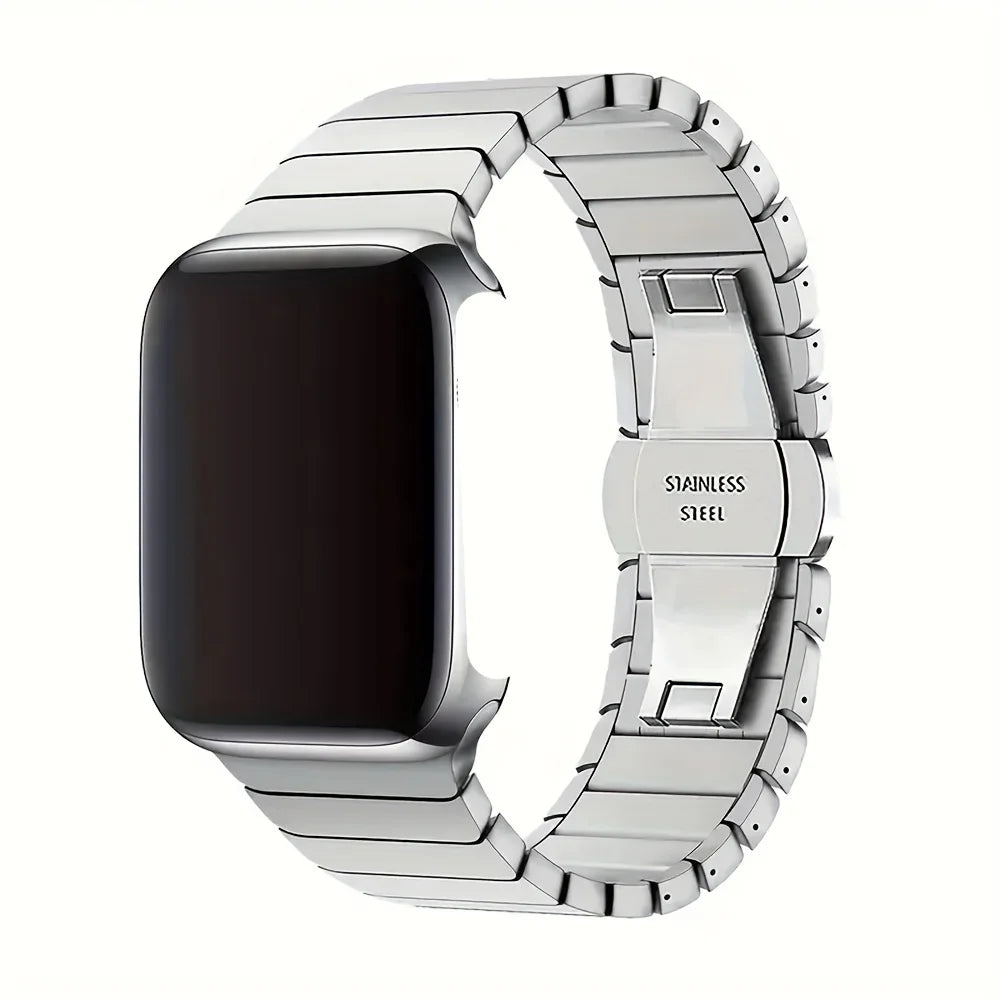 Titanium Apple Watch Band – Metal Replacement Strap for Series 1-10 and Ultra