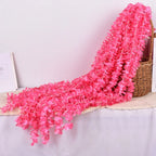 Artificial Wisteria Flower Garland – Hanging Vines for Wedding Party Decor