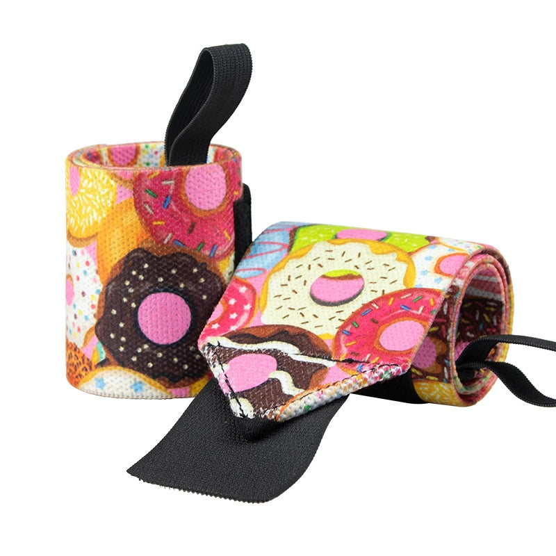 Fitness Wrist Wraps – Padded Support for Weight Lifting and Gym Training