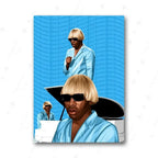 Frank Ocean Music Art Prints – Blonde Rap Poster Set for Bedroom Wall Decor