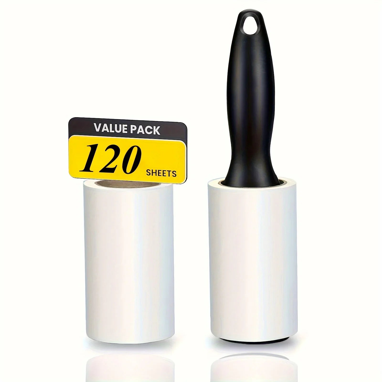 Reusable Lint Roller – Sticky Adhesive Pet Hair Remover for Furniture Clothes