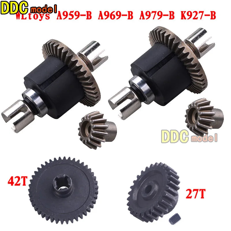 Metal Differential Gear Upgrade for Remote Control RC Cars