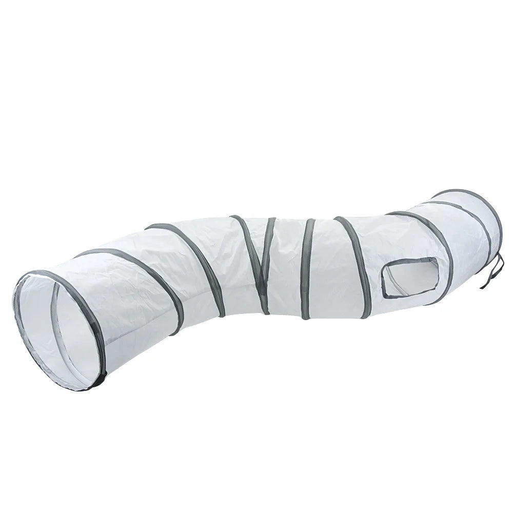 Foldable Pet Tunnel – Interactive Cat Tube for Indoor Play and Training