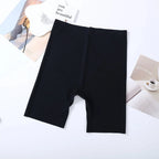 Seamless High Waist Boyshorts – Ice Silk Tummy Control for Sports Fitness