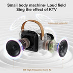 Portable Karaoke Speaker – RGB Wireless System for Kids Family Singing