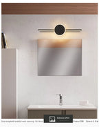 Modern LED Wall Sconce – Minimalist Mirror Lighting for Bathroom and Bedroom