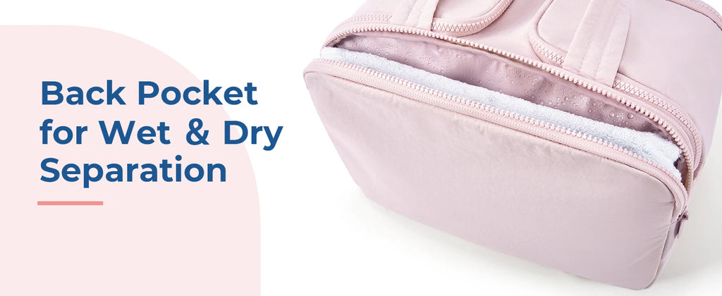 Large Capacity Cosmetic Bag – Wide-Open Makeup Organizer for Travel