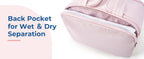 Large Capacity Cosmetic Bag – Wide-Open Makeup Organizer for Travel