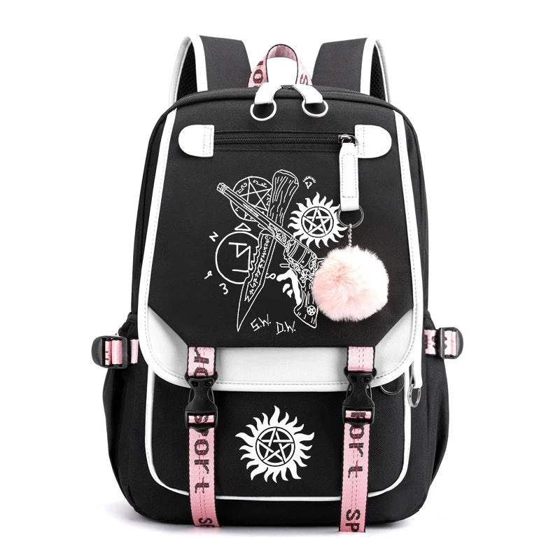 Large Capacity Travel Backpack – Laptop School Bag for Men and Women