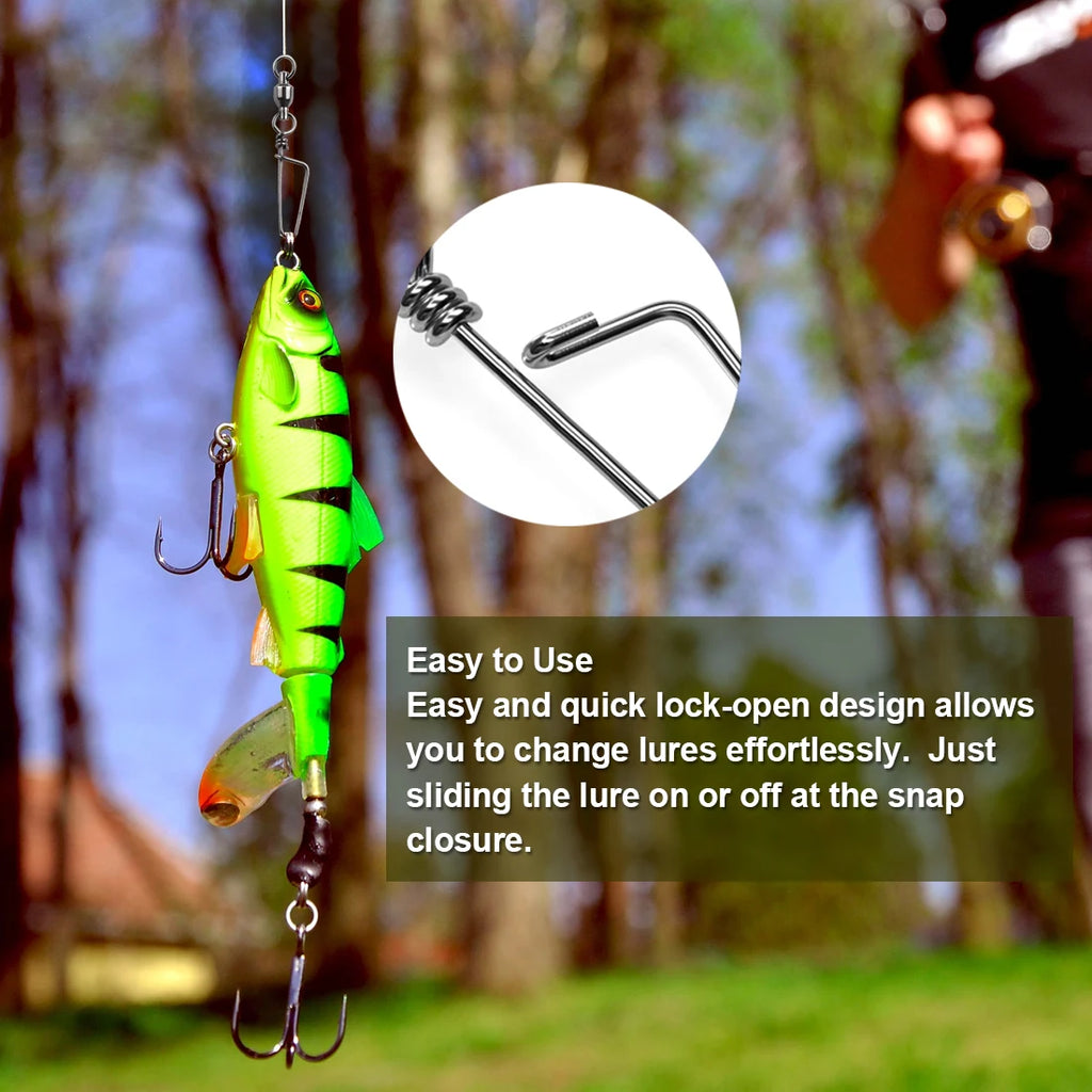 Ball Bearing Fishing Swivels – Stainless Steel Coastlock for Saltwater Angling