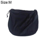 Plush Motorcycle Helmet Bag – Soft Drawstring Protective Carrier for Cycling
