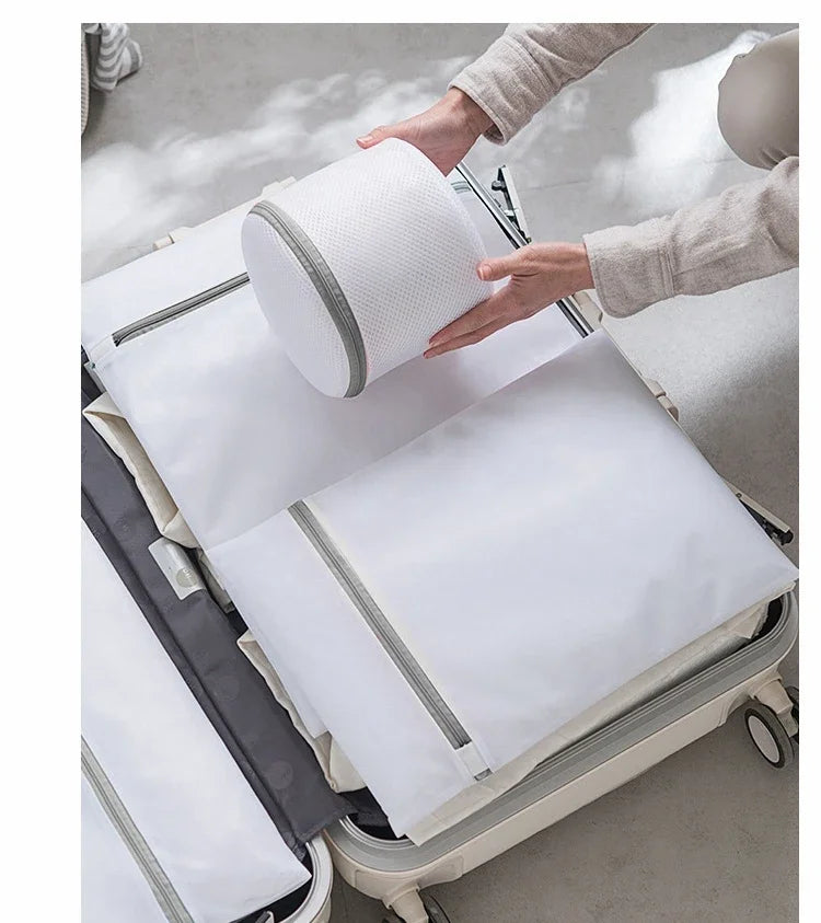 Mesh Laundry Washing Bag – Protective Clothing Organizer for Travel and Home