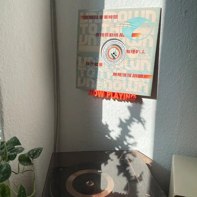 Wall Mounted Vinyl Record Shelf – Modern Display Rack for Home Decor