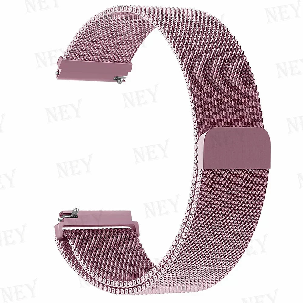 Milanese Stainless Steel Watch Band – Magnetic Mesh Loop for Xiaomi Redmi