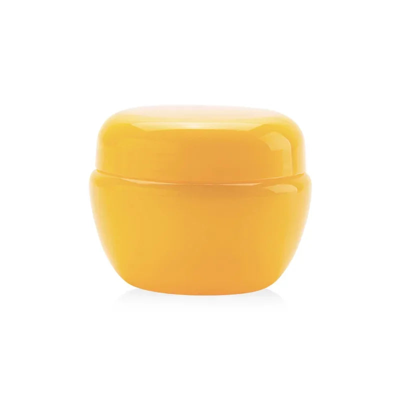 Mushroom Shape Cosmetic Jars – Refillable Travel Containers for Skincare