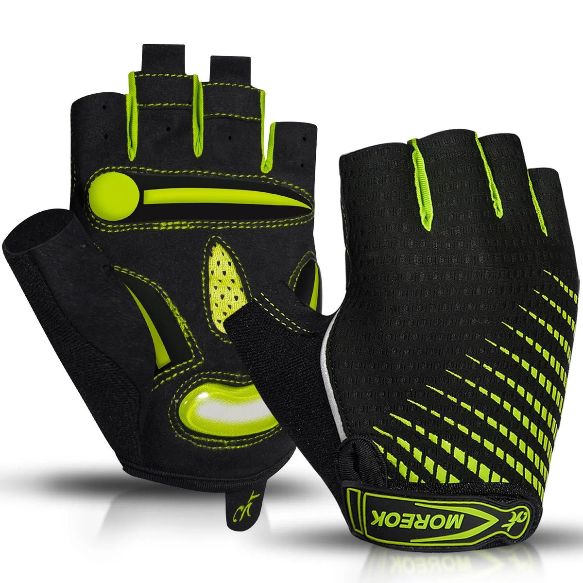 MOREOK Gel Padded Cycling Gloves – Breathable MTB Gear for Men and Women