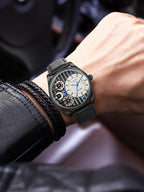 Quartz Men's Wristwatch – Luxury Minimalist Business Gift for Anniversaries