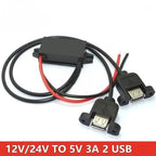 DC Buck Converter – Step Down Voltage Adapter for Car Power Supply