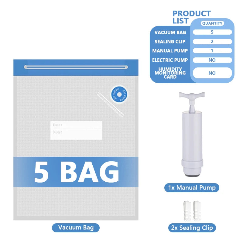 Filament Vacuum Storage Bags – Moisture-Proof Seal for 3D Printer Materials