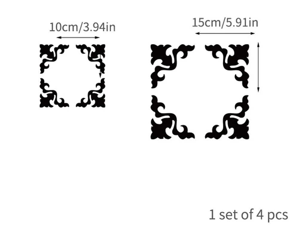 3D Acrylic Mirror Wall Decals – Self-Adhesive Geometric Decor for Home Interior
