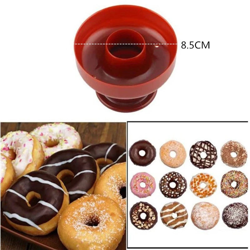 Donut Mold Cutter – Kitchen Baking Tool for Homemade Dessert Making