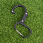 Rotating Hybrid Gear Clip – Heavy Duty Carabiner for Camping and Hiking