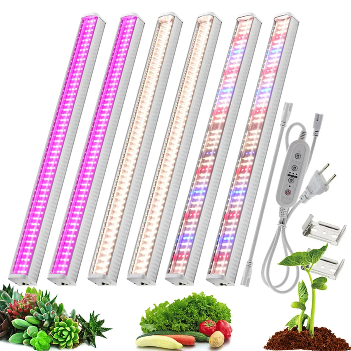 Full Spectrum LED Grow Lights – Greenhouse Lighting for Indoor Plant Growth