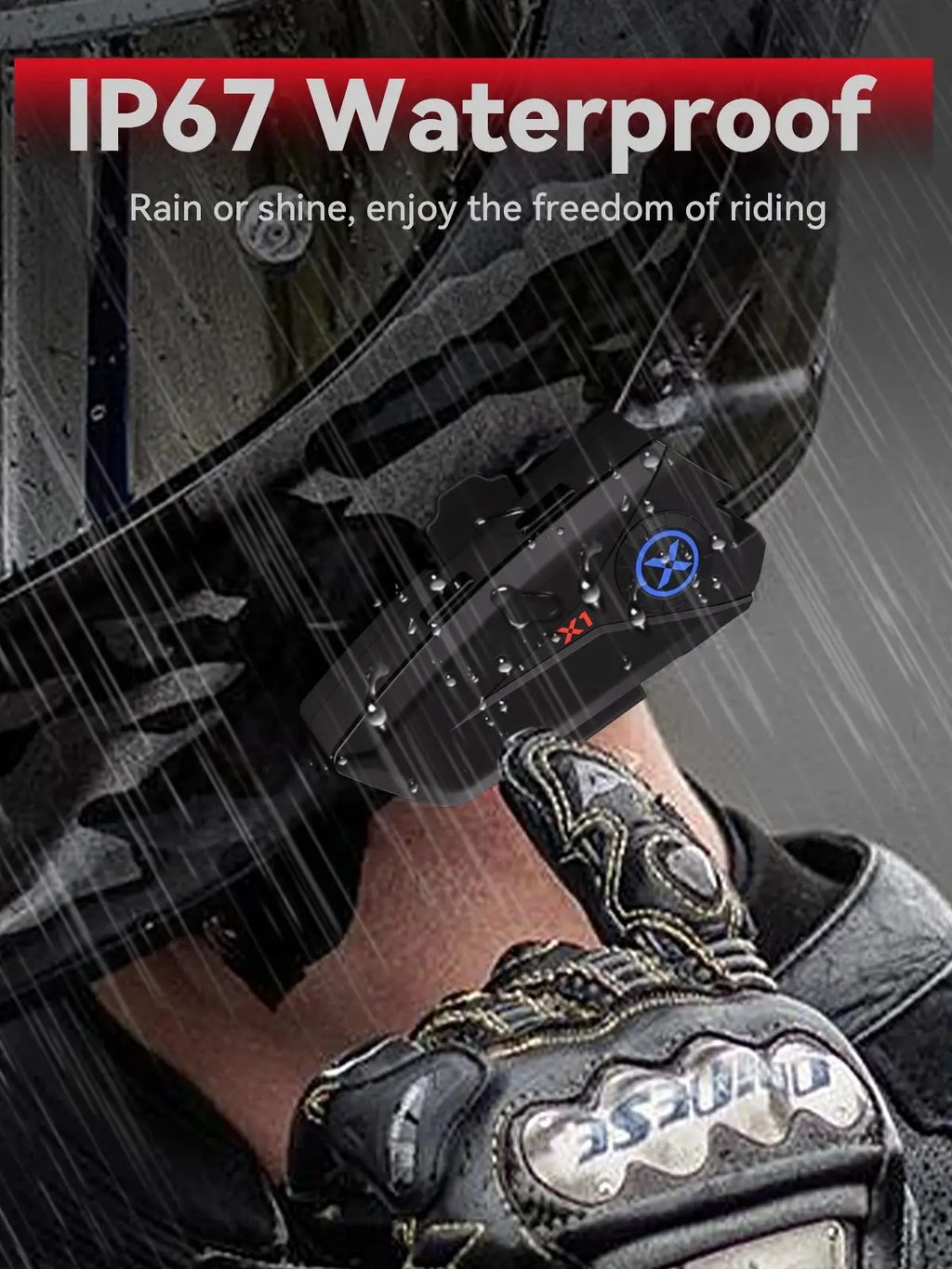 Motorcycle Bluetooth Headset – Voice Control for Hands-Free Riding