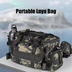 Portable Fishing Shoulder Bag – Rod Holder Storage for Outdoor Sports