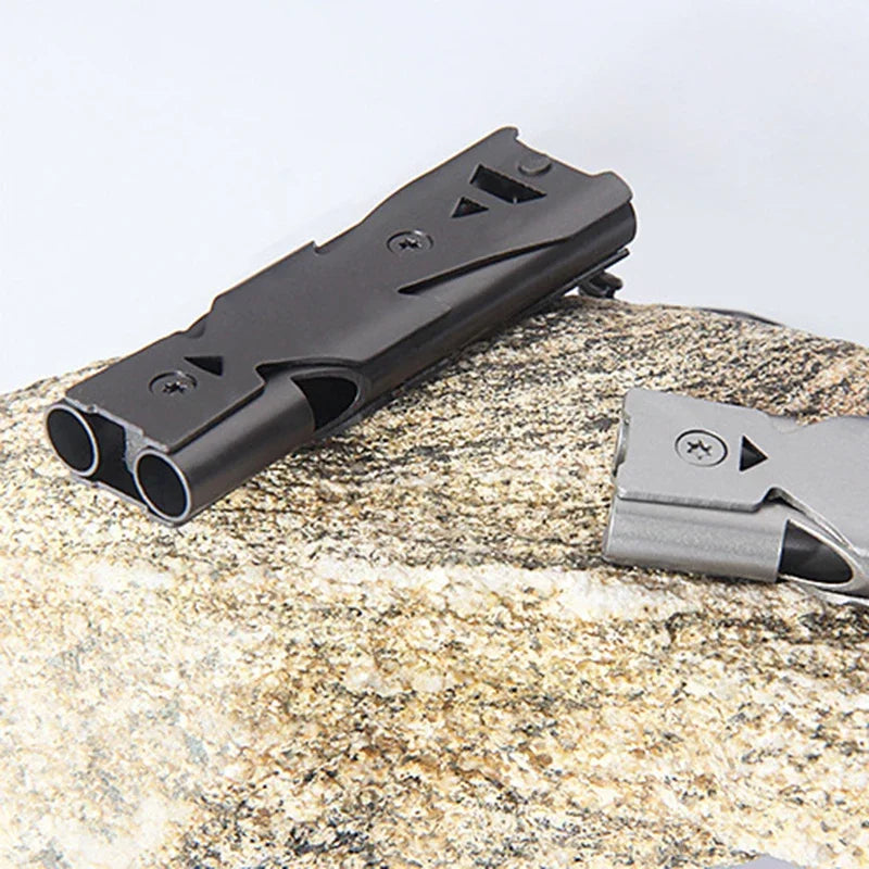 Emergency Survival Whistle – 180dB Aluminum Alloy for Outdoor Camping