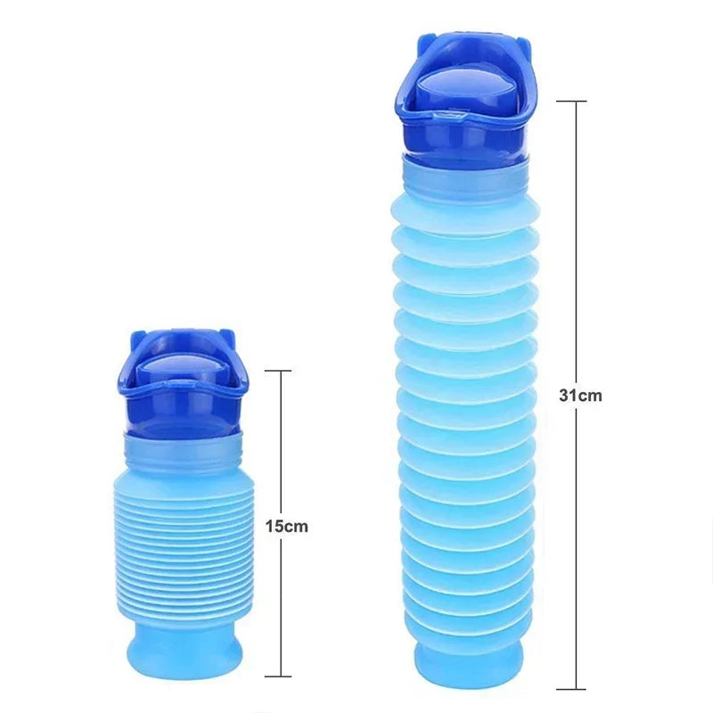 Portable Shrinkable Urinal – Emergency Pee Bottle for Travel Camping Kids