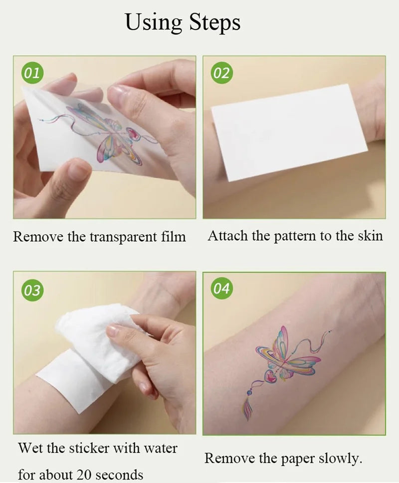 Spider Web Temporary Tattoo Stickers – Waterproof Halloween Face Body Art