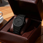 Arabic Numeral Quartz Watch – Minimalist Plastic Wristwatch for Men