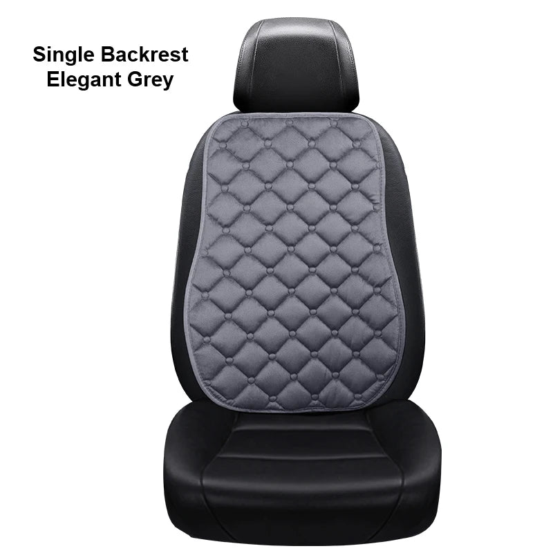 Universal Plush Car Seat Cushion – Winter Warmth for Automotive Interior