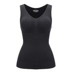 Plus Size Slimming Tank Top – Shaping Corset Camisole for Body Sculpting