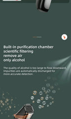 Portable Digital Breathalyzer – High Accuracy Alcohol Tester for Home and Car
