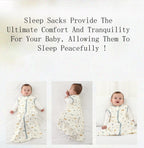 Cotton Baby Sleeping Bag – Anti-Kick Vest Swaddle for Infant Sleep